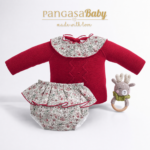 Conjunto braguita cereza