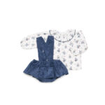Conjunto camisa braga tirantes