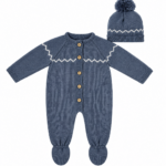Conjunto pelele enterizo y gorro